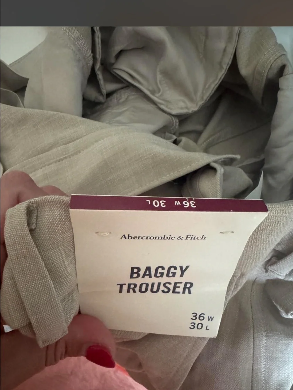 Abercrombie Menswear Baggy Trouser